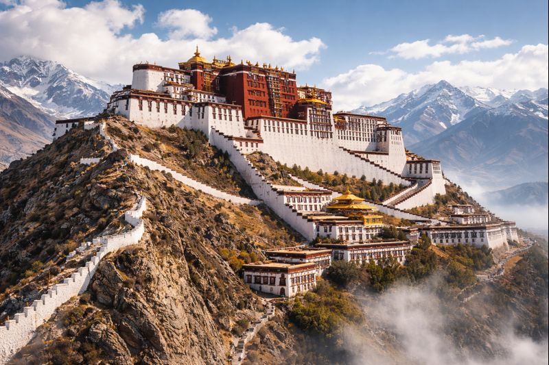 حصن بوتالا في لاسا: أسرار البناء فوق القمة