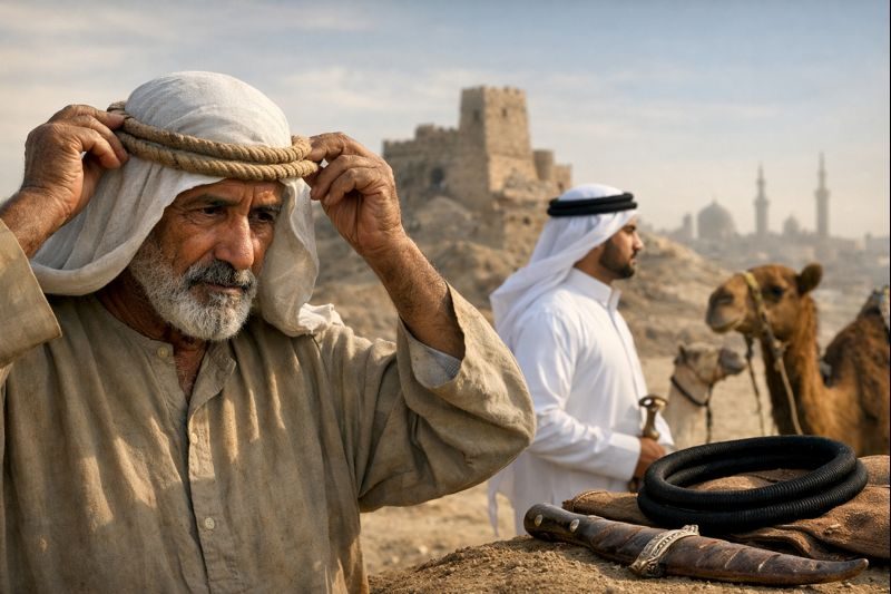 متى ظهر العقال