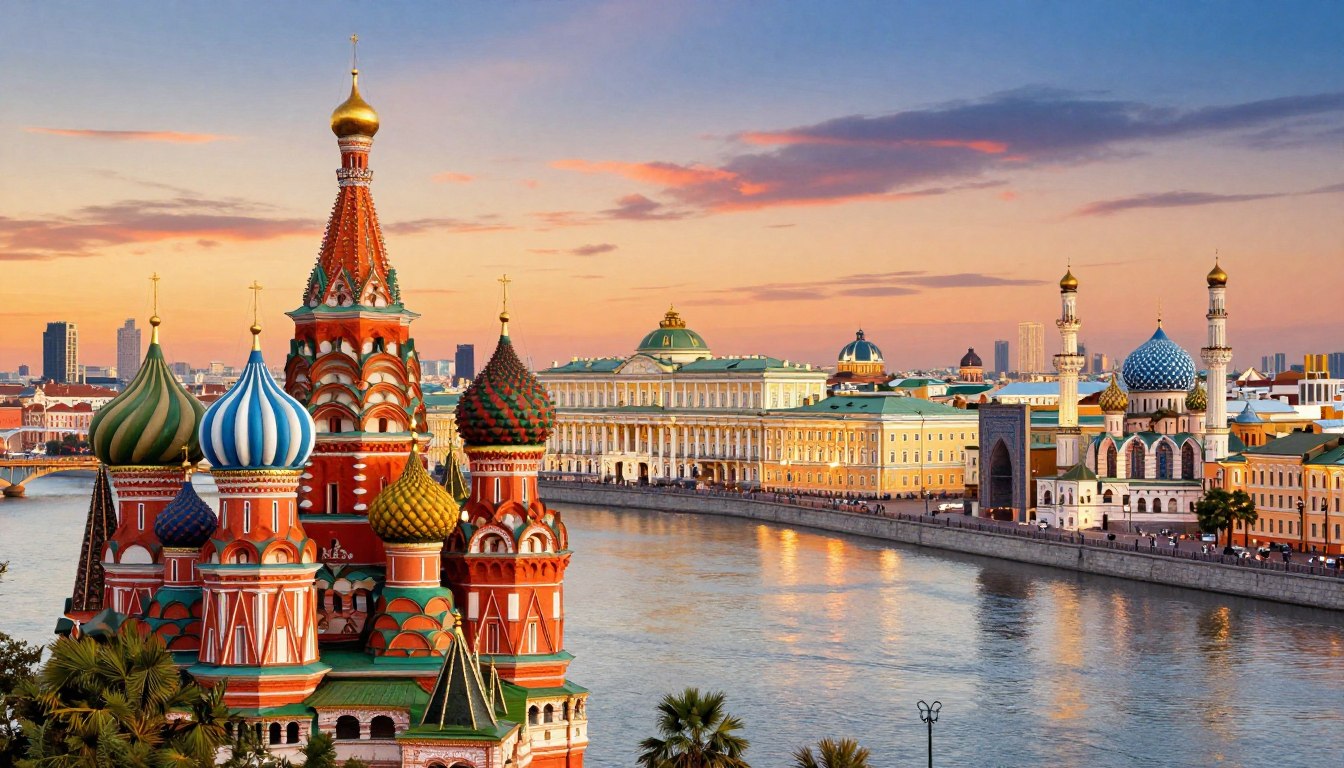 أفضل مدن روسيا للسياحة: موسكو وسانت بطرسبرغ وسوتشي وكازان