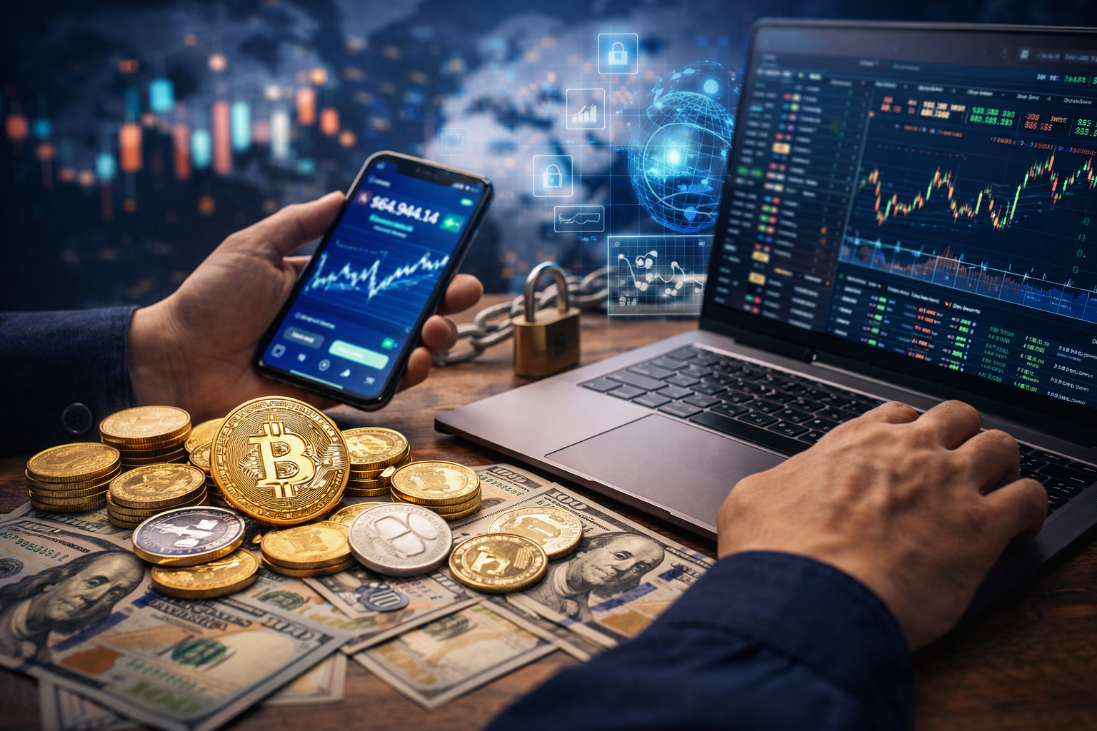 العملات الرقمية للمبتدئين: فهم السوق دون تهور