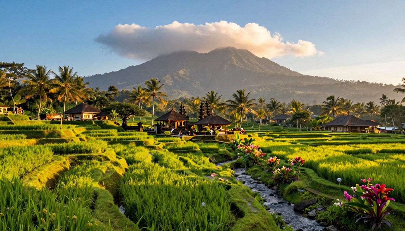 بالي جمالها جمالها الخلاب