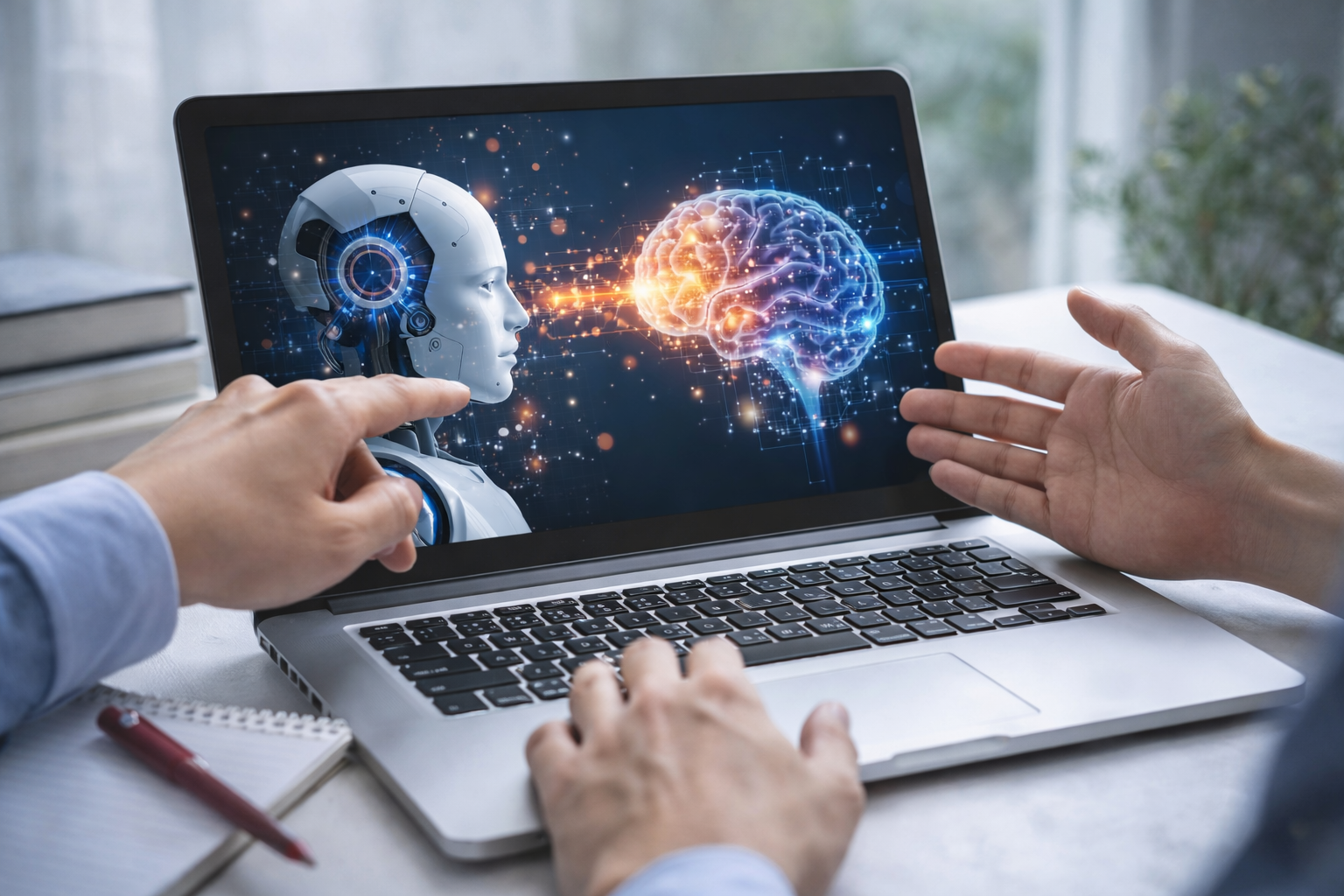 كيف يتعلم الذكاء الاصطناعي اللغة؟ بصورة مبسطة